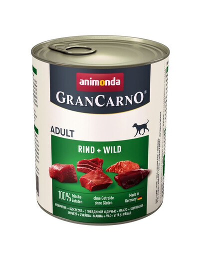 Grancarno dziczyzna 800 g