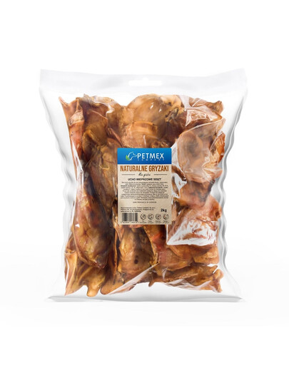 PETMEX Oreille de porc 50 pièces