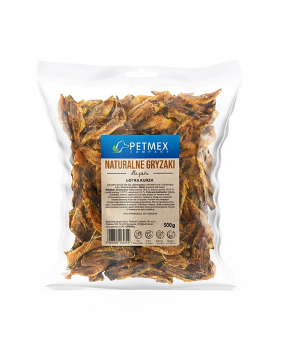 PETMEX Pattes de poulet séchées 500g