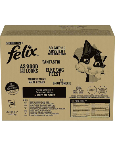 FELIX Mix de saveurs 120x85g