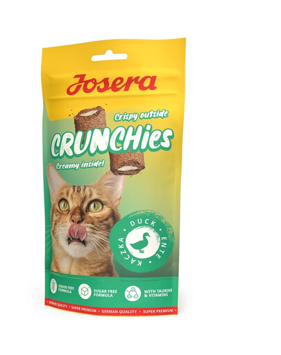 JOSERA Crunchies Duck 60 g friandises croustillantes au canard pour chats