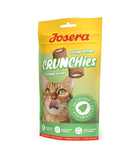 JOSERA Crunchies with Catnip 60 g friandises croustillantes avec de la cataire pour chats