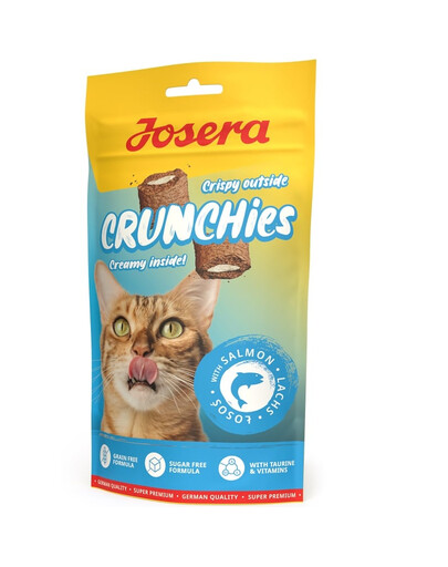 JOSERA Crunchies with Salmon 60 g friandises croustillantes au saumon pour chats