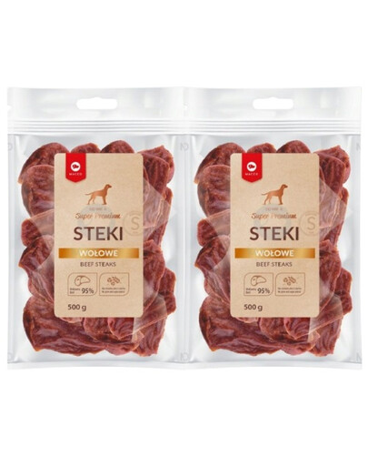 MACED STEAKS DE BŒUF 95 % de viande 2x500g