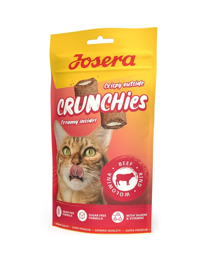 JOSERA Crunchies Beef 60 g friandises croustillantes au bœuf pour chats