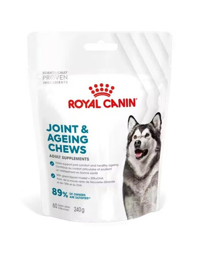 ROYAL CANIN Joint Ageing Adult Dog Supplements 240g supplément pour le bon fonctionnement des articulations des chiens adultes