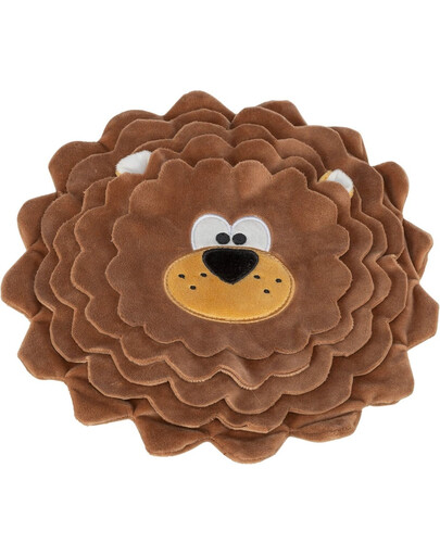 TRIXIE Lion jouet à friandises pour chien 26 cm