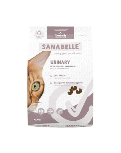 SANABELLE Urinary 400 g pour chats ayant un système urinaire sensible