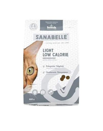 SANABELLE Light Low Calorie 400 g pour les chats en surpoids