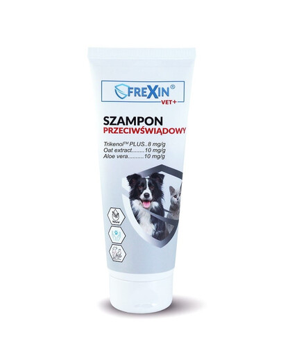FREXIN Shampoo anti-démangeaisons pour chiens et chats 220g