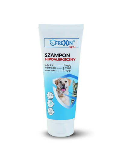 FREXIN Shampoo hypoallergénique pour chiens et chats 220g