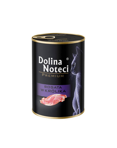 DOLINA NOTECI Premium Riche en lapin pour chat 400 g