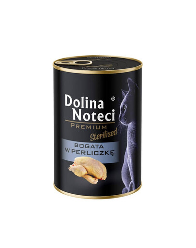 DOLINA NOTECI Premium Stérilisé Riche en pintade pour chat stérilisé 400 g
