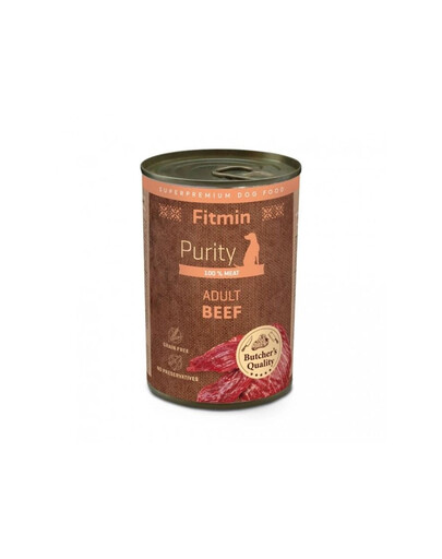 FITMIN Purity Adult Dog Beef 400g boeuf pour chiens
