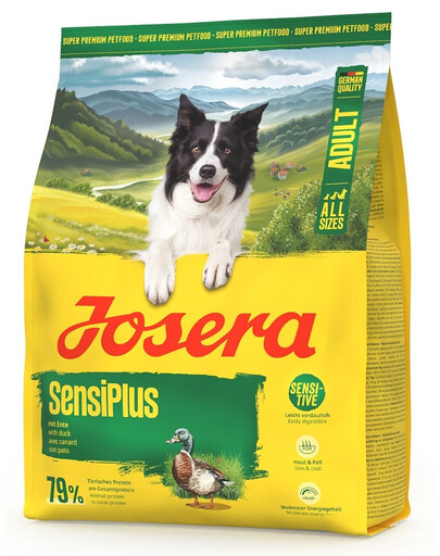 JOSERA SensiPlus pour chiens ayant un système digestif sensible 900g