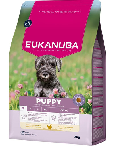Puppy Small Breeds Chicken 3 kg sucha karma dla szczeniąt małych ras bogata w świeżego kurczaka