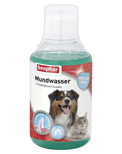 BEAPHAR Mundwasser Liquide pour l'hygiène buccale et dentaire des chiens et des chats 250 ml