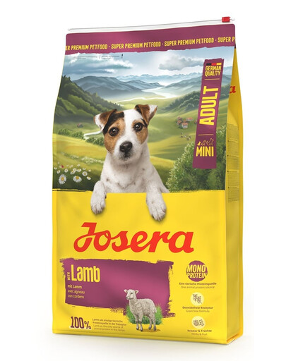 JOSERA Lamb Adult Mini Croquettes monoproteinée pour petits chiens 10 kg
