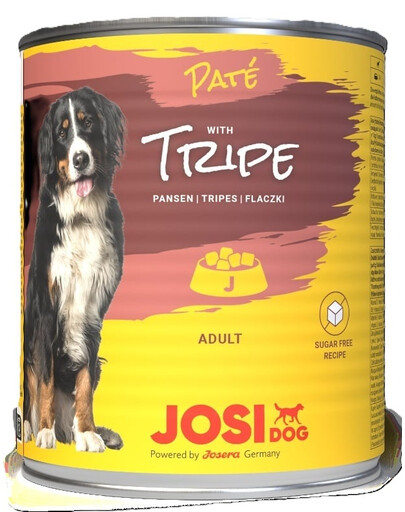 JOSERA JosiDog Pâté Tripe pâté avec des tripes pour chiens adultes 800g