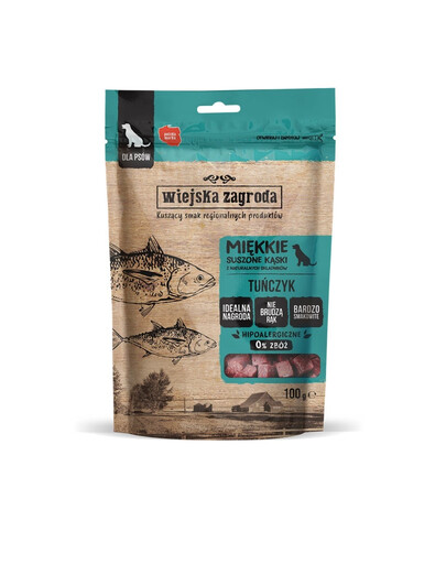 WIEJSKA ZAGRODA Thon friandise pour chien 100 g