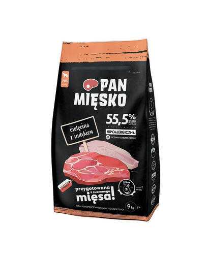 Cielęcina z indykiem M 9 kg