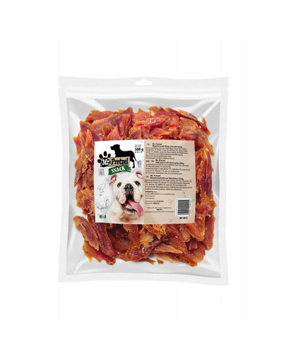 MR. PRETZEL Filets de canard tendres 500 g friandise pour chien