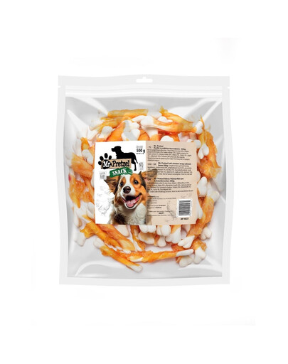 MR. PRETZEL Cubes de poulet tendre 500 g friandise pour chien
