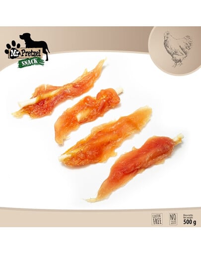 Lizak z kurczakiem 500 g przysmak dla psa