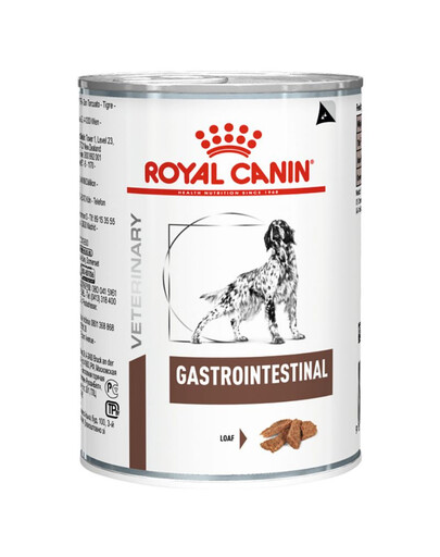 ROYAL CANIN Dog gastro intestinal: aliments humides pour chiens souffrant de troubles gastro-intestinaux 24 x 400 g
