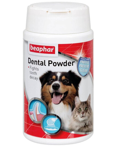 BEAPHAR Dental Powder 75 poudre d'algues brunes pour l'hygiène buccale des chiens et des chats
