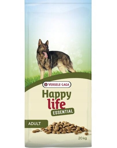 VERSELE-LAGA Happy Life Adult Essential 20 kg nourriture pour chiens au poulet