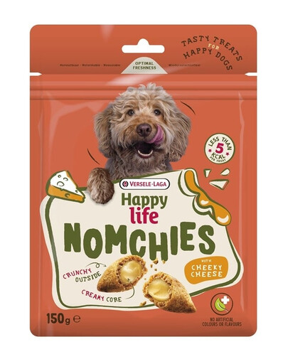 VERSELE-LAGA Happy Life Snack Nomchies Cheese 150g friandise soutenant la santé des articulations