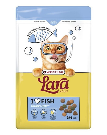 VERSELE-LAGA Lara Adult Salmon 900 g nourriture pour chats au saumon