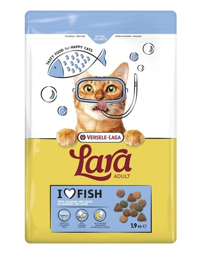 VERSELE-LAGA Lara Adult Salmon 1,9 kg nourriture pour chats au saumon