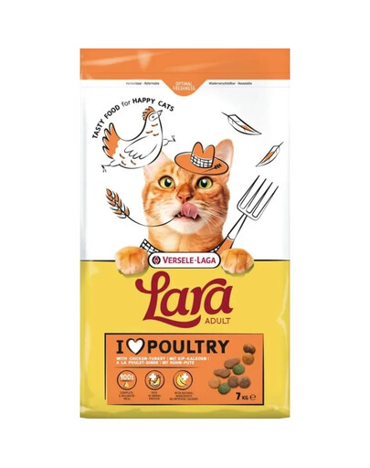 VERSELE-LAGA Lara Adult Turkey and Chicken 7 kg au dinde et au poulet pour chats