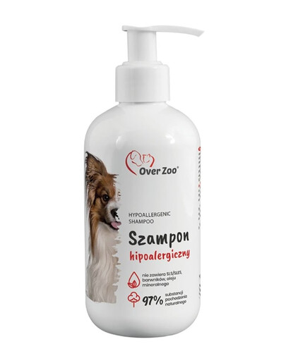 OVER ZOO Shampoo hypoallergénique pour chien 250 ml