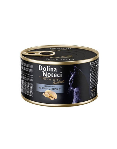 DOLINA NOTECI Premium Riche en pintade pour chat après stérilisation 185 g