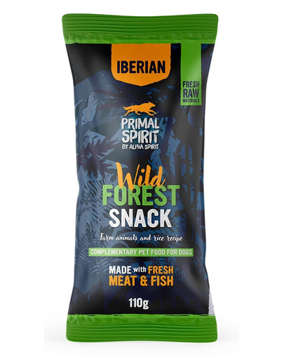 PRIMAL SPIRIT Iberian Wild Forest dog treat 110 g
