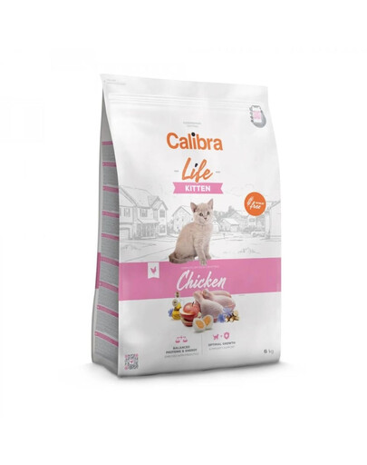 CALIBRA Cat Life Kitten Chicken 6 kg pour chatons au poulet