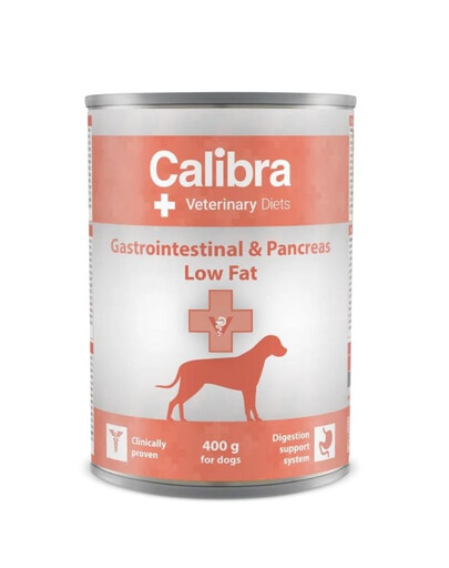 Veterinary Diet Dog Gastrointestinal Low Fat 400 g