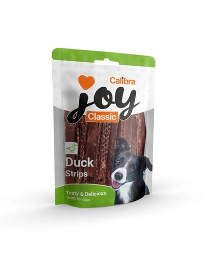 CALIBRA Dog Joy Classic Duck Strips 80 g bandes de canard