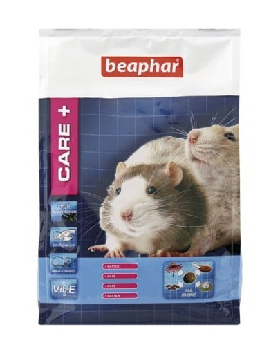 BEAPHAR Care+ Rat Nourriture pour Rat 700 g