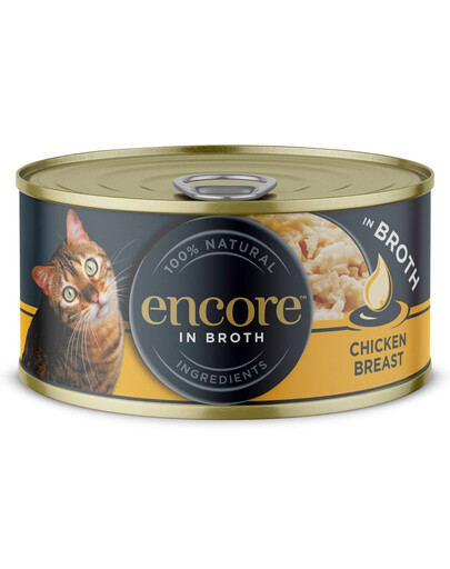 ENCORE Cat Chicken Breast in Broth poitrine de poulet dans un bouillon 70 g