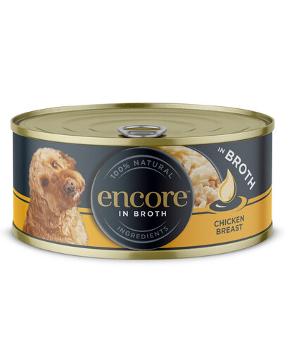 ENCORE Dog Chicken Breast in Broth poulet dans le bouillon 156 g