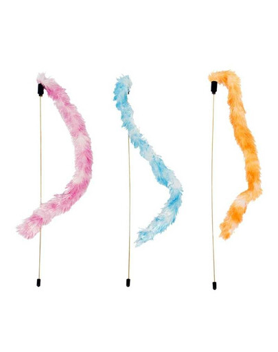 HILL'S Canne à pêche avec une queue duveteuse pour chat 47cm