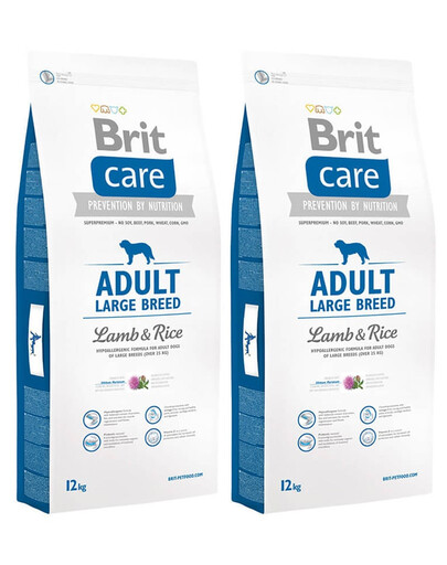 BRIT Care Adult Large Breed lamb & rice 24 kg (2 x 12 kg)