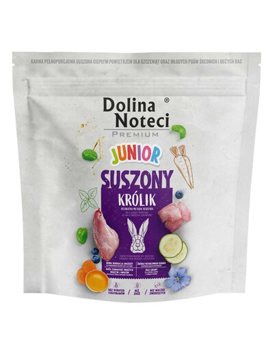 Premium Junior Królik karma suszona dla psa 1 kg