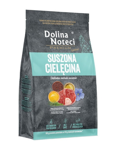 DOLINA NOTECI Premium Sterilised Veau nourriture sèche pour chats stérilisés 2 kg