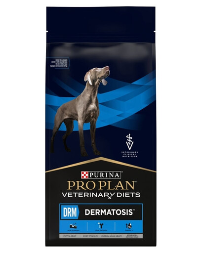 PURINA PRO PLAN Veterinary Diets Canine Dermatosis 12 kg pour chiens ayant des problèmes dermatologiques