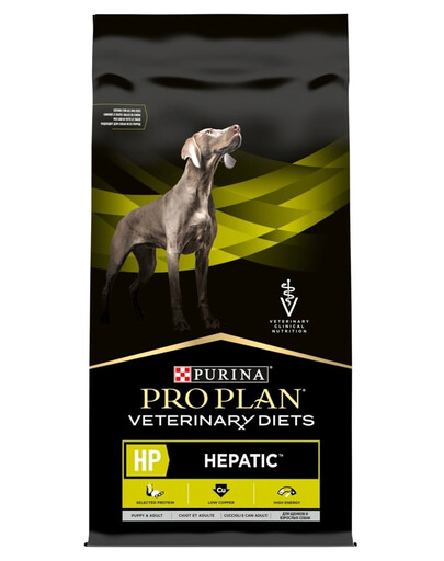 PURINA PRO PLAN Veterinary Diets Canine HP Hepatic 12 kg pour chiens atteints de maladies du foie
